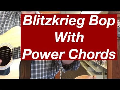  Blitzkrieg Bop - En rasande explosion av powerchords och sövande melodier