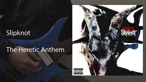  The Heretic Anthem Blandar Brölande Growls med Melodiösa Gitarrsolon